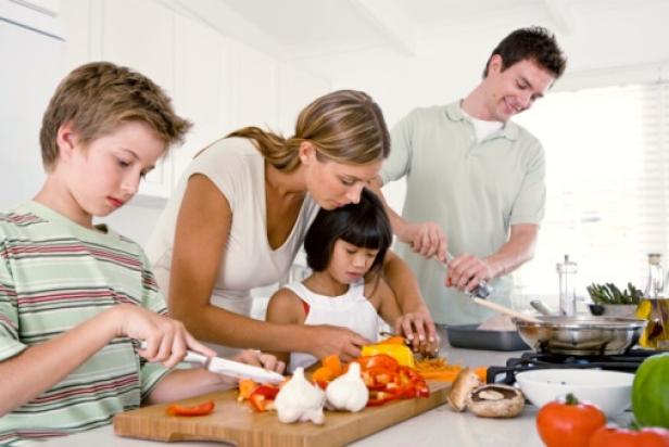 Involve kids in cooking